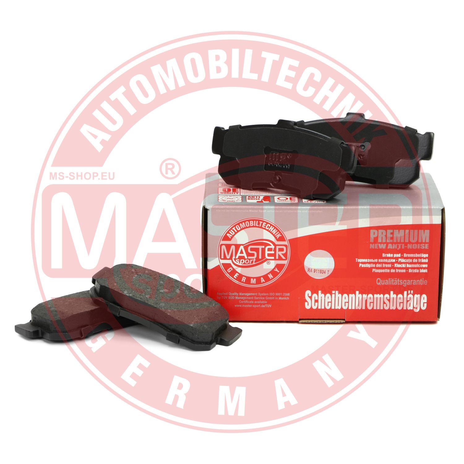 Placute frana MASTERSPORT GERMANY 13046059832N-SET-MS